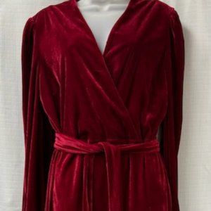 Alexia Admor Velvet Red Dress NWT- XL